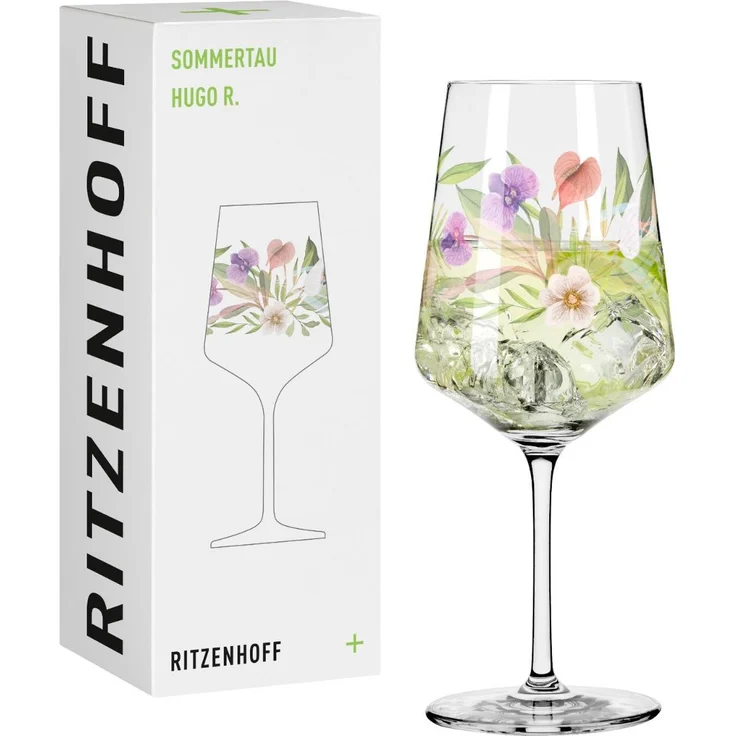 Ritzenhoff 2931018 Aperitifglas #18 SOMMERTAU HUGO von Anna D'Andrea 2024 in Geschenkbox – Bild 1