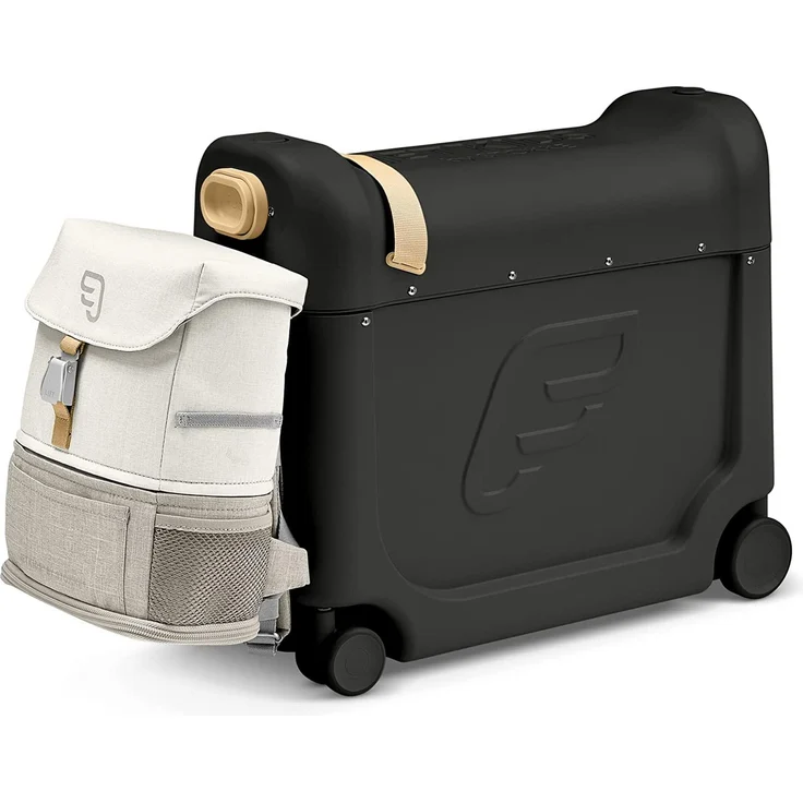 JetKids by Stokke® Black Reiseset, Reisebett und Rucksack für Kinder zwischen 2 - 7 Jahren – Bild 1