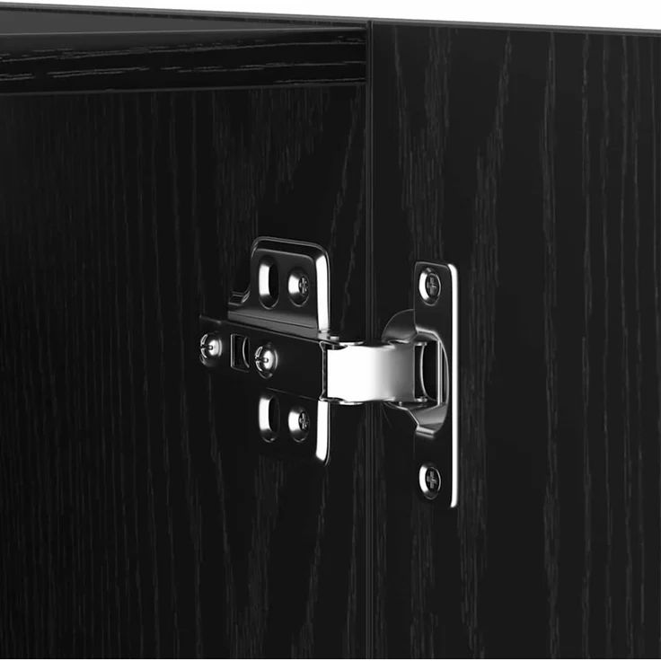 vidaXL TV-Schrankset 8 stk. 100 x 30 x 30 cm Schwarz Eichen-Optik 3332528 – Bild 11