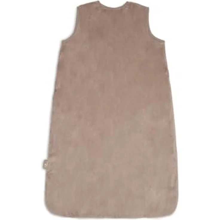 Jollein Baby Schlafsack Ärmellos Samt - Milky Coff – Bild 2
