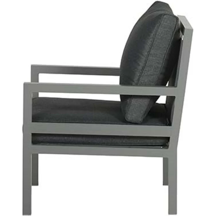 Garden Impressions BLAKES Loungesessel Dining Sessel mit Alu-Gestell - anthrazit – Bild 3