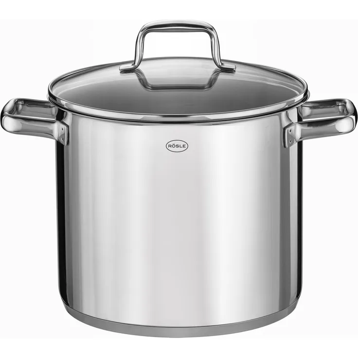 RÖSLE Gemüsetopf MOMENTS, Ø 24 cm mit Deckel 9 Ltr, Edelstahl 18/10