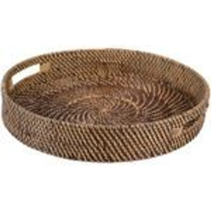 Rattan Tablett Bea rund L – Bild 7