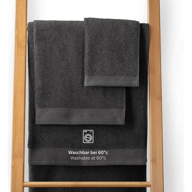 Blumtal Handtücher Premium Set, weich und saugstark in 50x100 cm, Frottee (6-St), in Premium Qualität 500 g/m²aus 100% Baumwolle – Bild 4