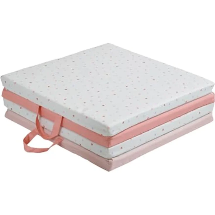 TINÉO - Krabbeldecke – Aktivitätsmatte – Spielteppich für Babys – Motorikmatte – Bodenmatte für Babys – Multifunktional 3-in-1 – 120 x 120 cm – Bild 5