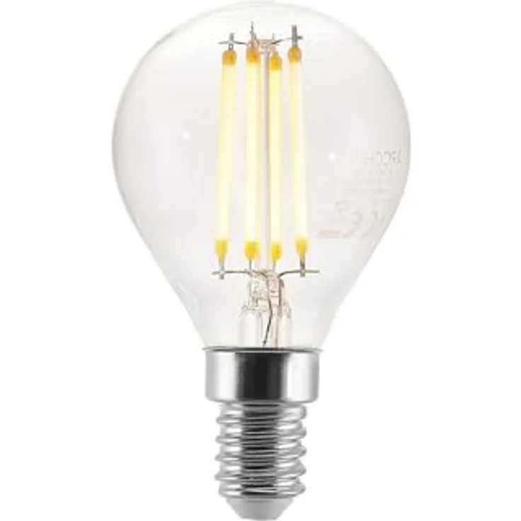 Arcchio LED E14 Lampe 4W dimmbar aus Glas, Energieeffizienz A++, ideal für Wohnräume