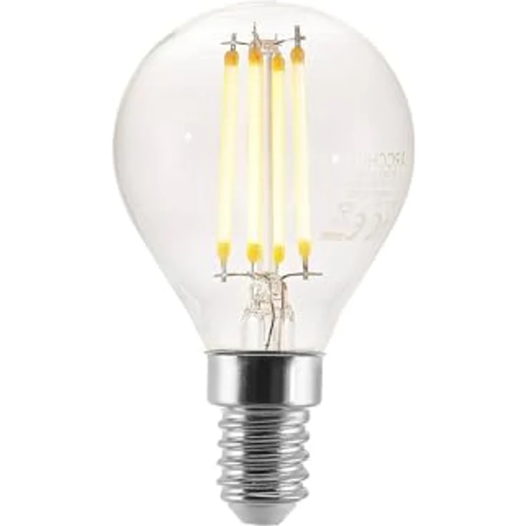 Arcchio LED E14 Lampe 4W dimmbar aus Glas, Energieeffizienz A++, ideal für Wohnräume – Bild 1