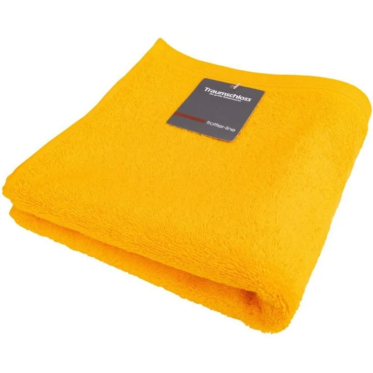 Traumschloss Frottier-Line, Frottier (1-St), Flauschig weich & angenehm zur Haut, 1x Badehandtuch, Gelb, 70x140 – Bild 2