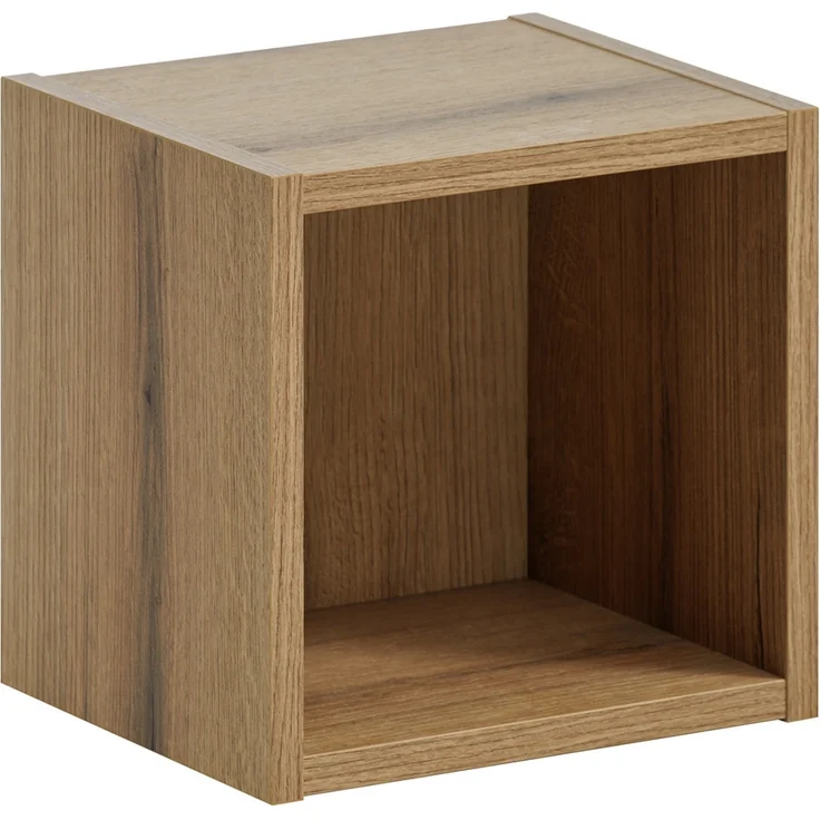 Badezimmer Regal 27x25 cm, Eiche, NEWPORT-56-OAK – Bild 1