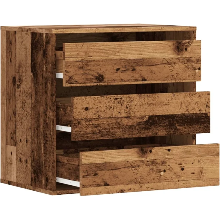 vidaXL Kommode Altholz-Optik 60x41x58 cm Holzwerkstoff 852850 – Bild 5