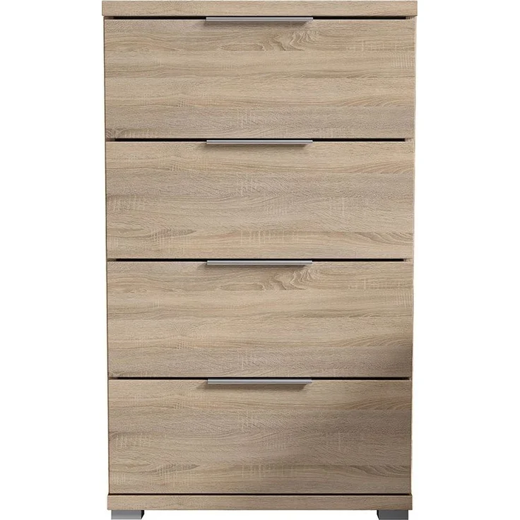 Nachttisch Svenja / Smilla, Holzwerkstoff, Holzfarben, 46 x 79 x 42 cm – Bild 3