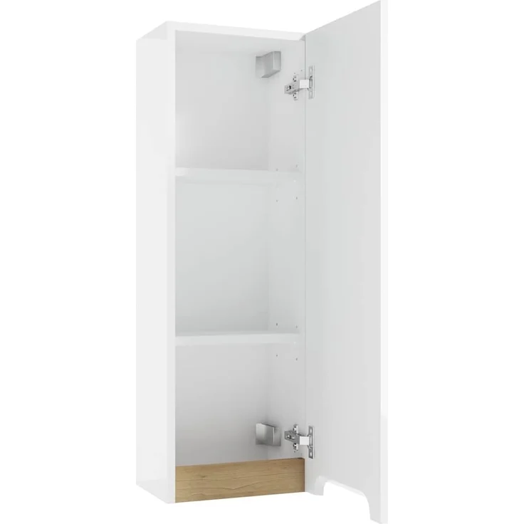 Lomadox Unterschrank SOFIA-107 weiß Hochglanz lackiert 30/90/22 cm – Bild 5