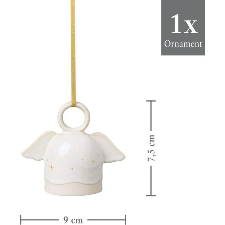 like. by Villeroy & Boch Winter Glow Ornament Engel – Bild 4