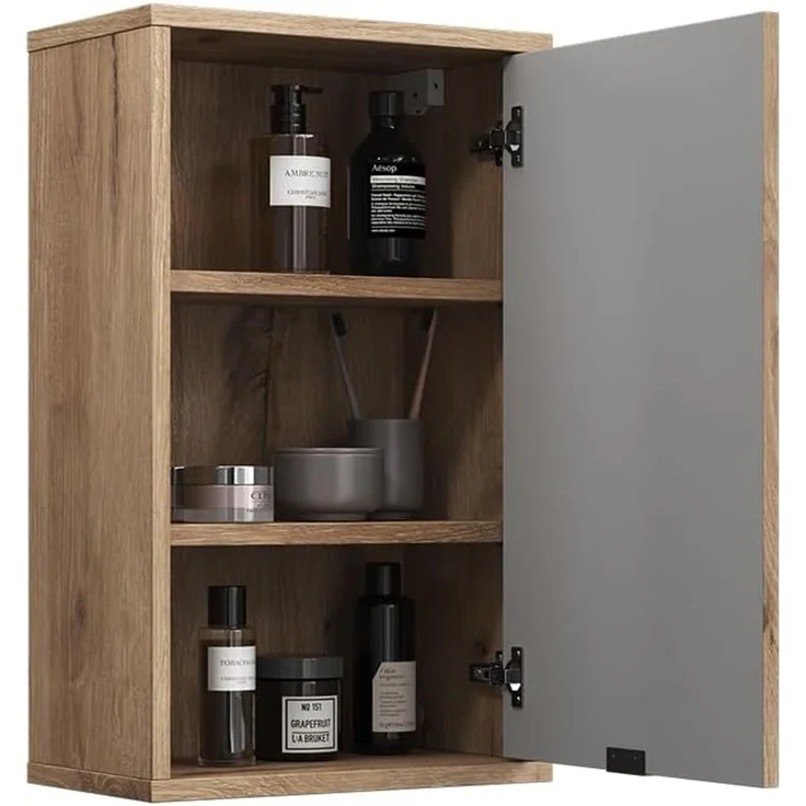 Badezimmer Eliza Viking Oak 40 x 65 cm mit eine Tür Vicco – Bild 7