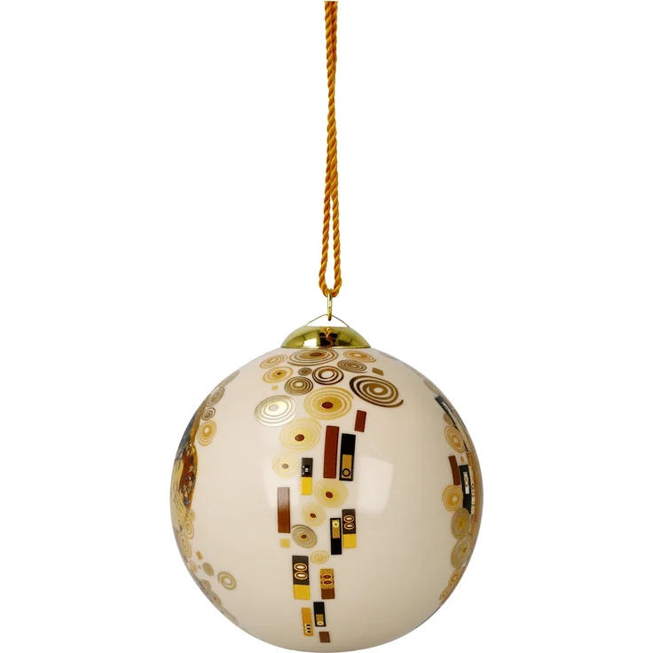 Goebel / Gustav Klimt - Kuss,Kugel,7,5cm x 7,5cm x 7,5cm / Porzellan / 7,5cm x 7,5cm x 7,5cm – Bild 3