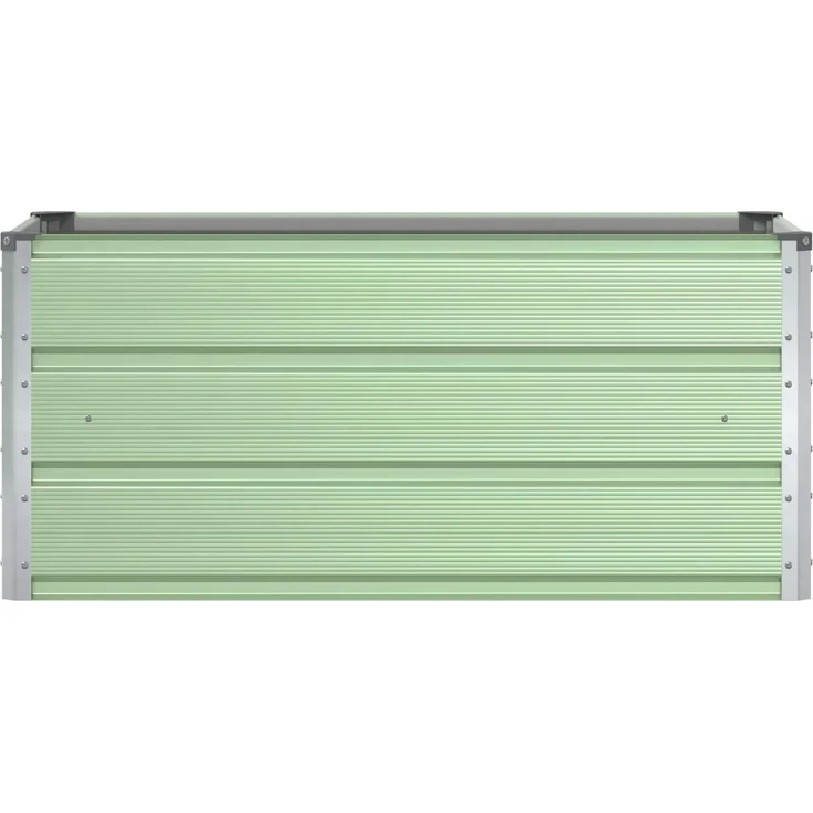 vidaXL Pflanzkübel Pastellgrün 100 x 50 x 45 cm Verzinkter Stahl 42018254 – Bild 3