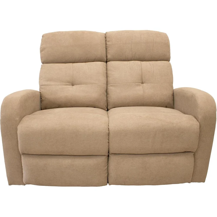 GARDENIA Elektrisches Sofa mit Verstellbarer Rückenlehne, Basis: Metall, Taupe, 130 x 77 x 104 cm – Bild 2