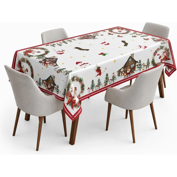 Hermia Concept 'Xmas 14 - Small' Tischdecke, Mehrfarbig, 100 x 160 cm – Bild 2