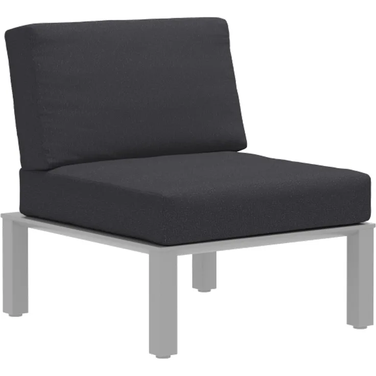 Widoo Lounge-Sessel grau