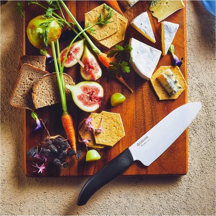 KYOCERA Santokumesser GEN NATURE, extrem scharf, Griff aus Zuckerrohr, Klingenlänge: 14 cm – Bild 3