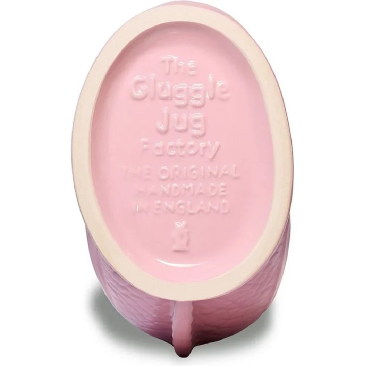 Gluckigluck Wasserkaraffe, (Original Gluggle Jug aus England), mit Gluckergeräusch, handgefertigt, ikonisches Fisch-Design, 1,2 L – Bild 3