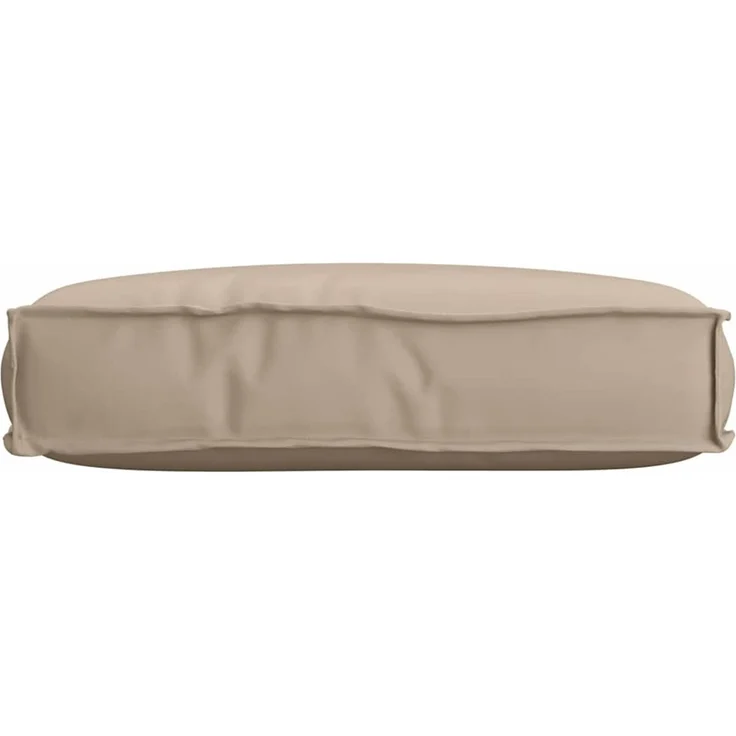 vidaXL Kissen Taupe 60 x 40 x 8 cm Oxford-Stoff 42001613 – Bild 2