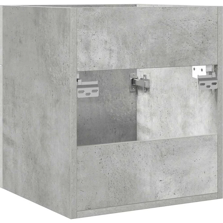 Waschbeckenschrank, Badschrank Betongrau 41x38,5x46 cm Holzwerkstoff de7414 – Bild 6