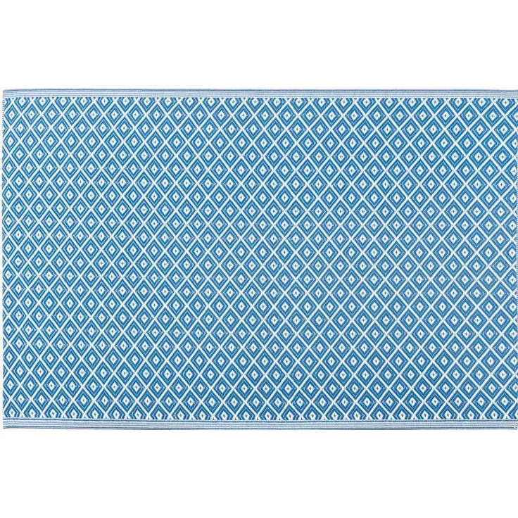 Outdoor Kunststoffteppich Nevada blau 150x240 cm