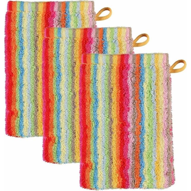 Cawö Waschlappen Unisex Waschlappen 3er Pack Baumwolle, Frottier (Packung, 3-St) – Bild 5