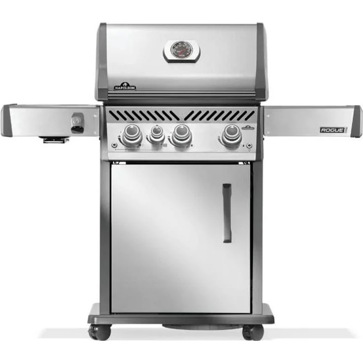 Napoelon Rogue Pro 425, SIZZLE ZONE Seitenbrenner, Edelstahl – Bild 1