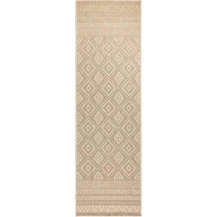 OTTO home Teppich Toronto auch als Läufer erhältlich, rechteckig, Höhe: 3 mm, In- und Outdoor geeignet, Sisal-Optik, Wetterfest & UV-beständig, Boho – Bild 4