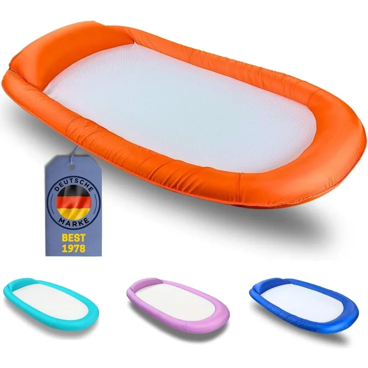 Best Sporting Luftmatratze Best Sporting - Wasserhängematte Mesh Mat - Aufblasbare Luftmatratze, Luftmatratze / Wasserhängematte mit Netzboden