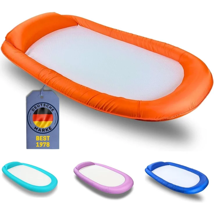 Best Sporting Luftmatratze Best Sporting - Wasserhängematte Mesh Mat - Aufblasbare Luftmatratze, Luftmatratze / Wasserhängematte mit Netzboden
