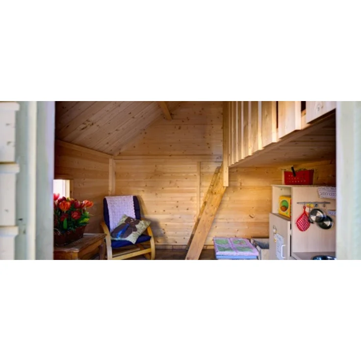 PALMAKO Spielhaus Tom naturbelassen – Bild 6