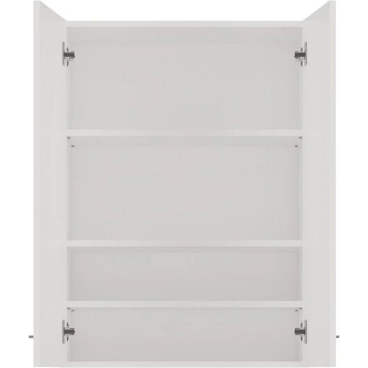 ibonto BADSCHRANK POLA Hochwertige laminierte Platte Weiß 64 cm Breite (H 90 x T 30 x B 64 cm) – Bild 2