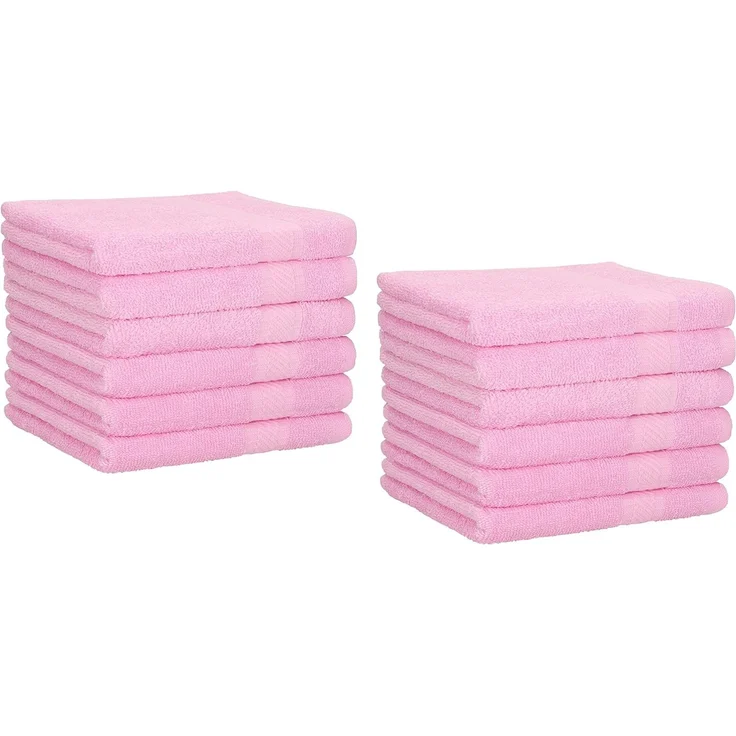 Betz Gästehandtücher 12 Stück Palermo Gästehandtuch Größe 30x50 cm, 100% Baumwolle (12-St)