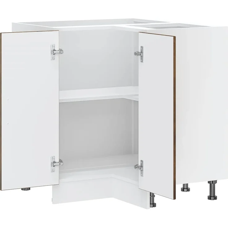 vidaXL Küchen-Eckunterschrank Porto Räuchereiche Holzwerkstoff 853992 – Bild 5