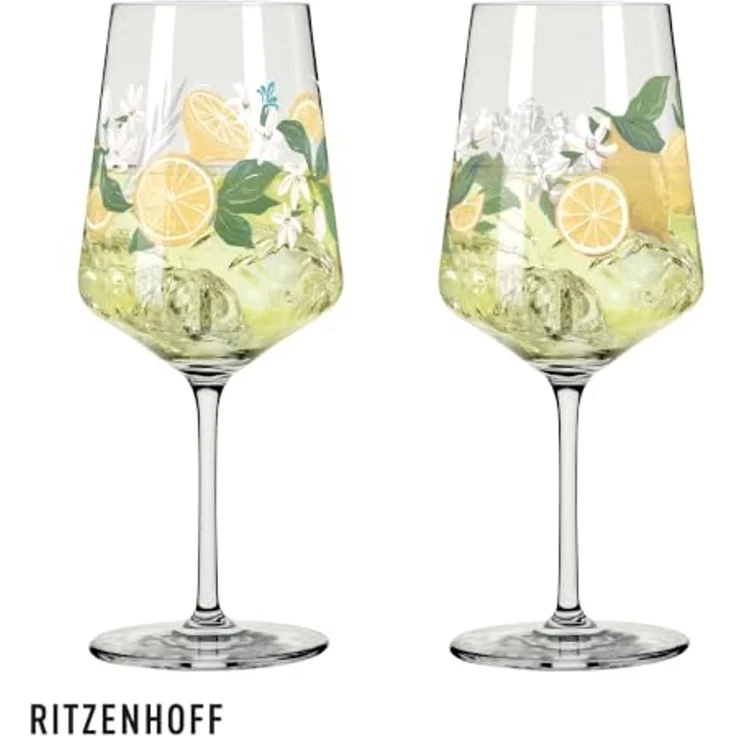 Ritzenhoff 6041006 Aperitifglas-Set F25 SOMMERTAU Limoncello Hanna Symonovych 2025 – Bild 2