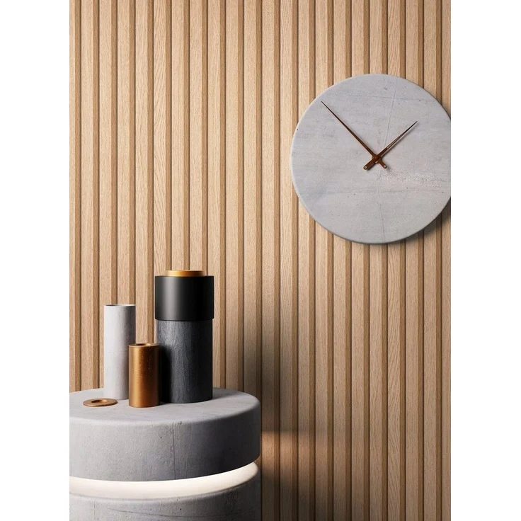 Newroom Vliestapete, Braun Tapete Skandi Holz - Holztapete Holzwand Modern Paneele Lamellen für Wohnzimmer Schlafzimmer Flur – Bild 2