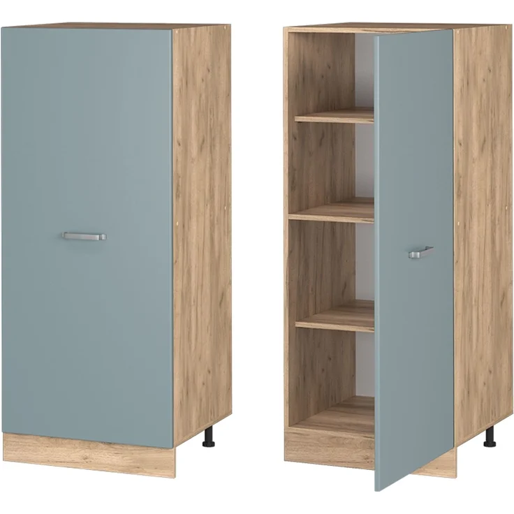 Vorratsschrank R-Line Blau-Grau 60 cm Vicco – Bild 5