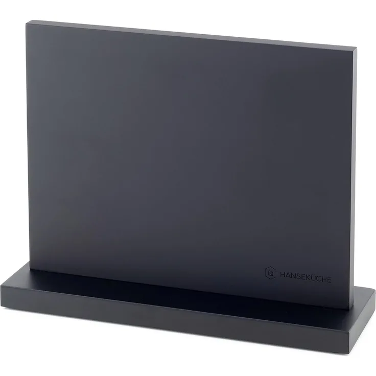 Hanseküche Magnet-Messerblock Messerblock magnetisch aus Akazienholz (1tlg), Stabiler Stand mit Gummiknöpfen