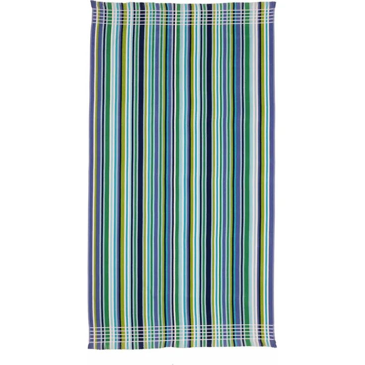 Dormabell Hamamtuch Wellnesstuch Strandtuch Saunatuch Streifen azur 100x180 cm