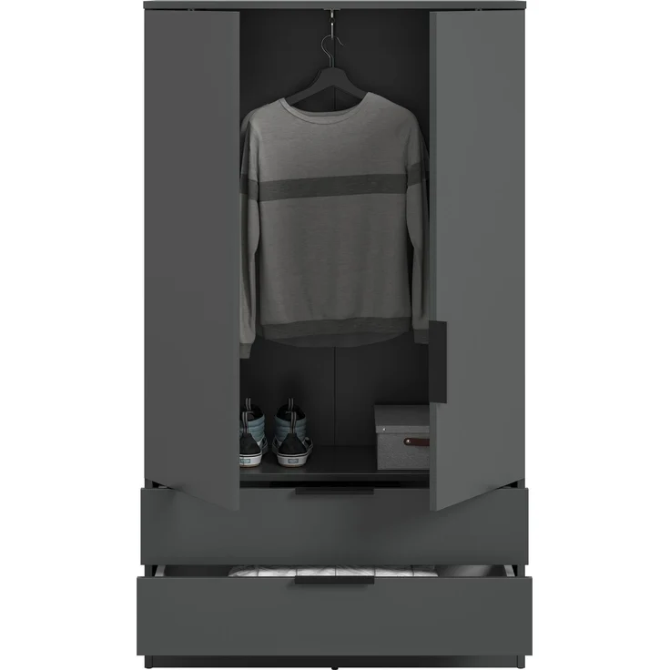 Kopenhagen Wäscheschrank in anthrazit – Bild 4