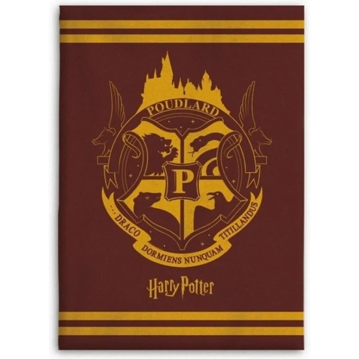 Harry Potter Decke – Wohndecke 130x160 cm für Kinderzimmer und mehr – Bild 4