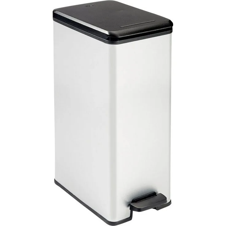 Curver Mülleimer Curver DECO Bin 240640 Mülleimer 40 l (B x H x T) 250 x 610 x 420 mm