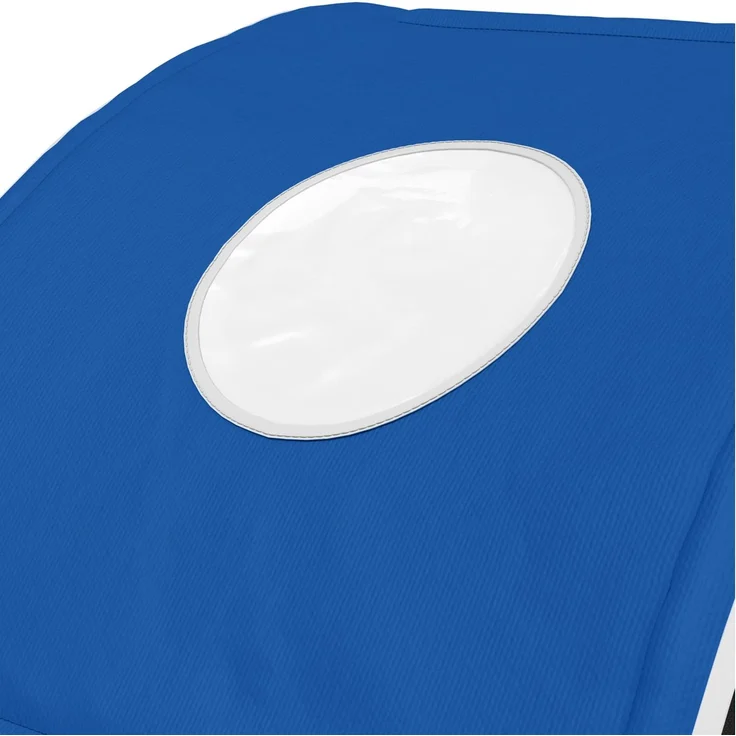 vidaXL Bettunnel 2 pcs Blau 211 x 52,5 x 2 cm Polyester 893704 – Bild 9