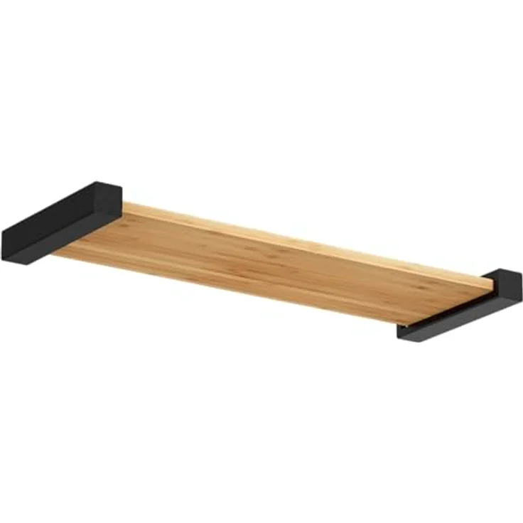 Alberts Regalträger, Schwarz, Metall, 4x4x22 cm, für Wandregale im Wohnzimmer – Bild 3