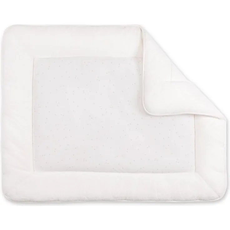 Bemini Mini Print Laufstallteppich Ivory 75x95 cm Weiß