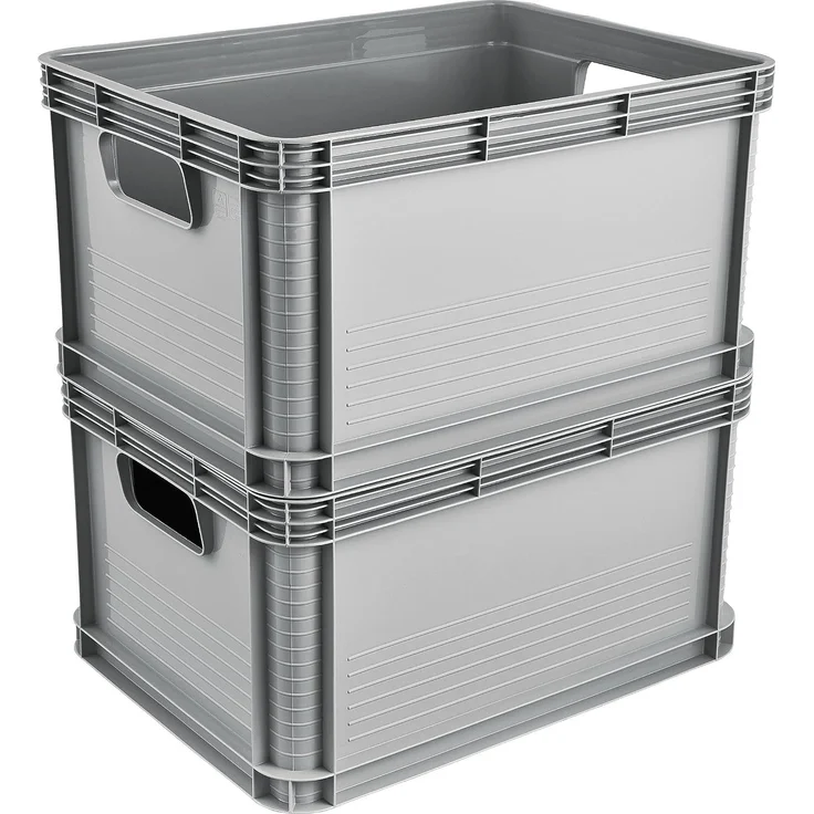 keeeper Transportbox Robert 20,0 Ltr. 40x30x22 cm nordic grey – Bild 5