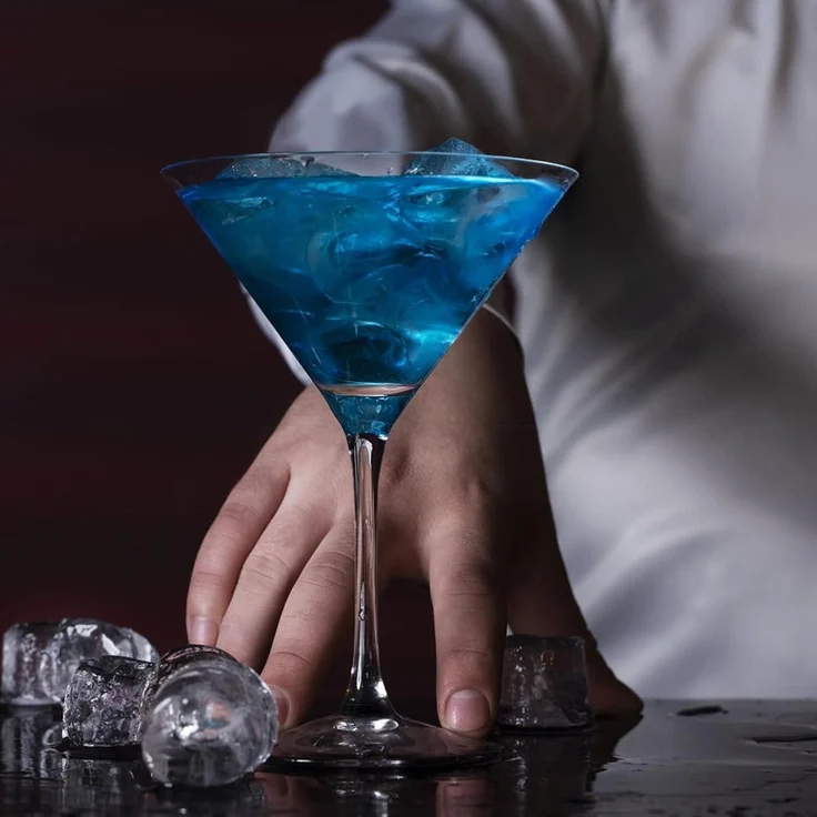 Martini Gläser Cocktailgläser 2er Set Premium Kristall 240ml mit Geschenkbox – Bild 5